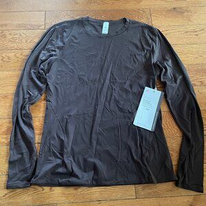NWT Lululemon Nulu Crewneck Long Sleeve ESPR Espresso L